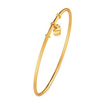 Amour Minimal Gold Bangles