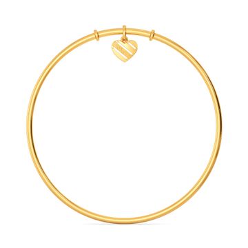 Amour Minimal Gold Bangles