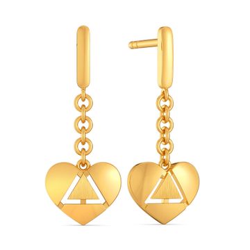 Bourgeois Love Gold Earrings