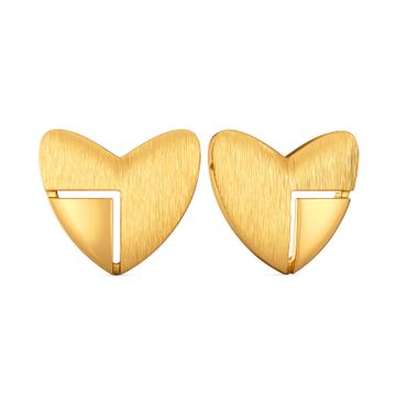 Coeur Français Gold Earrings