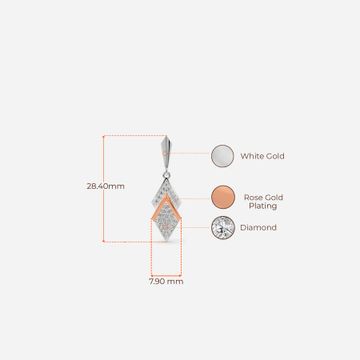 Dapper Lady Diamond Earrings