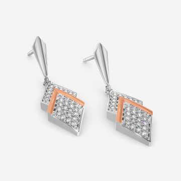 Dapper Lady Diamond Earrings