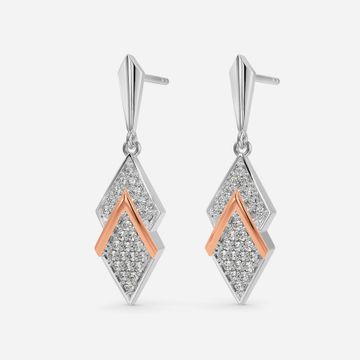 Dapper Lady Diamond Earrings