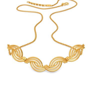 Dapper Dressed Gold Necklaces