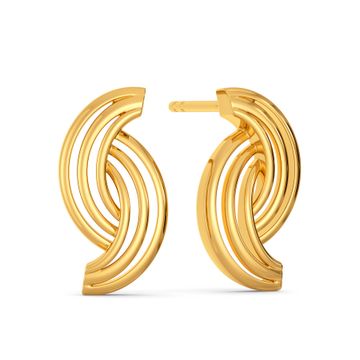 Dapper Dressed Gold Earrings