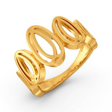 Chic Delights Gold Rings
