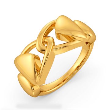 Seamlessly Sensual Gold Rings
