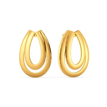 Spacy Evince Gold Earrings
