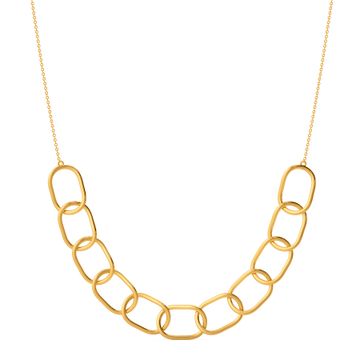 Bold Back Gold Necklaces
