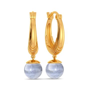 Bold N Bleached Gemstone Earrings