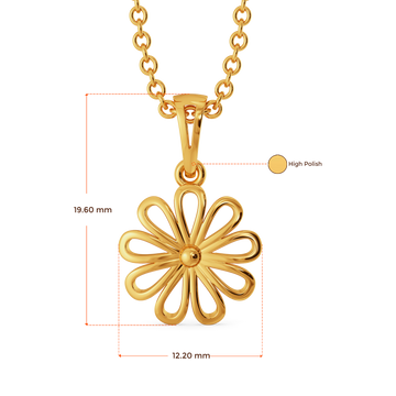 Flora Muse Gold Pendants
