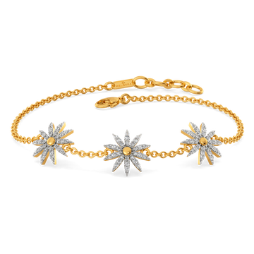 Blooming Florals Diamond Bracelets
