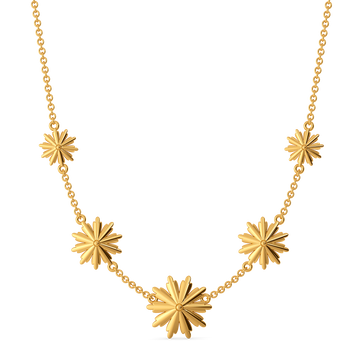 Spring Reverie Gold Necklaces
