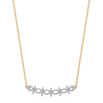 Botanic Glow Diamond Necklaces