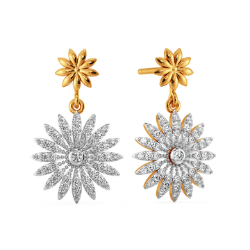 House of Bloom Diamond Earrings