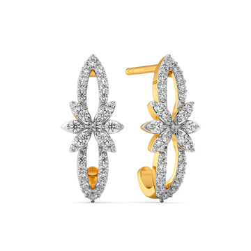 House of Bloom Diamond Earrings