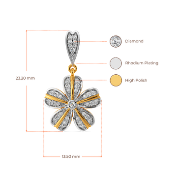 Sunkissed Twirl Diamond Earrings