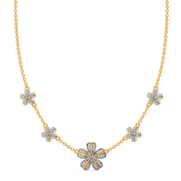 Sunkissed Twirl Diamond Necklaces