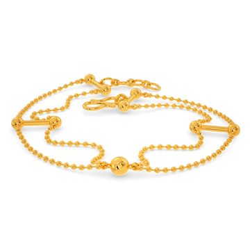 Braid On Fleek Gold Bracelets