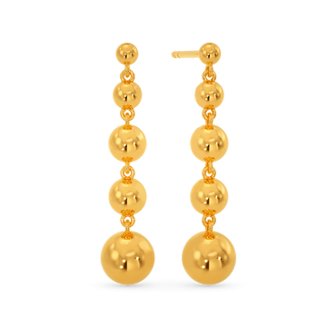 Gold Earrings  Stone Triangle Design Stud Drops 0101  SPE GOLD  Online  Gold Jewellery Shopping Store in Poonamallee