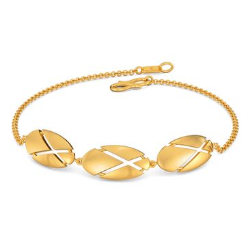 Bonjour Style Gold Bracelets