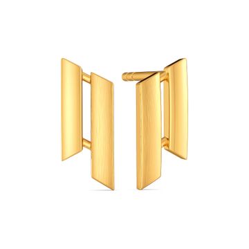 French Finesse Gold Earrings