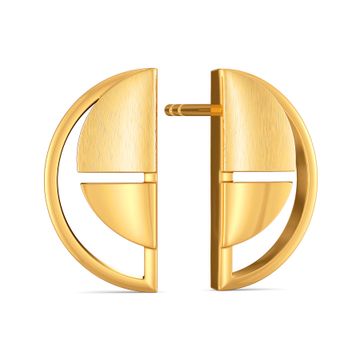 French Formals Gold Earrings