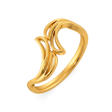 Statement Sleeves Gold Rings