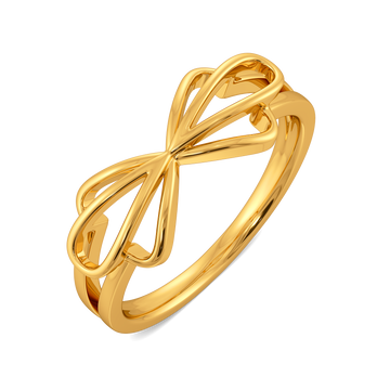 Balloon Flair Gold Rings