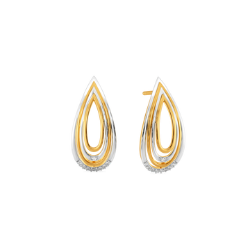 Signature Sleeves Diamond Earrings