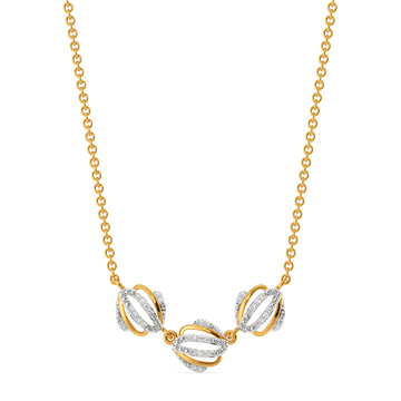Signature Sleeves Diamond Necklaces