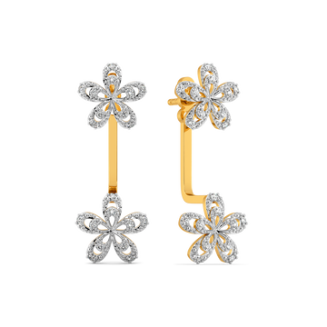 Petalune Diamond Earrings