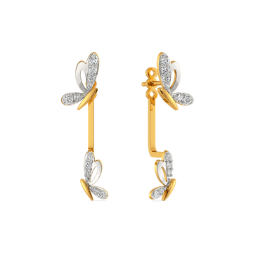 Petalisque Diamond Earrings