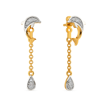 Bloomveil Diamond Earrings
