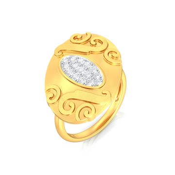 Textured Tango Diamond Rings