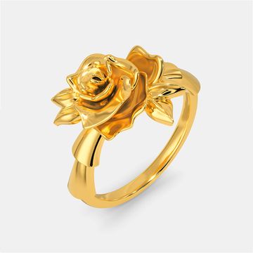 Rose Prose Gold Rings