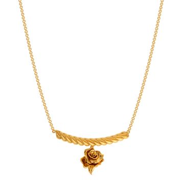 Rose Prose Gold Necklaces