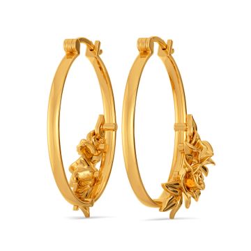 Rose Retreat Gold Earrings