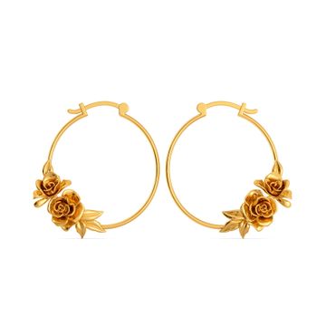 Rose Retreat Gold Earrings