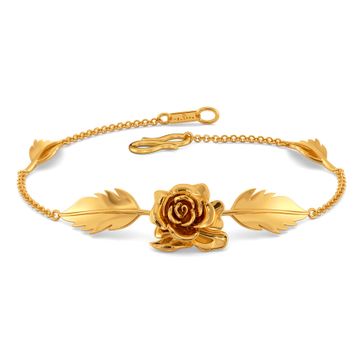 Roses N Thorns Gold Bracelets