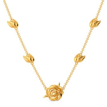 Rose Garden Gold Necklaces