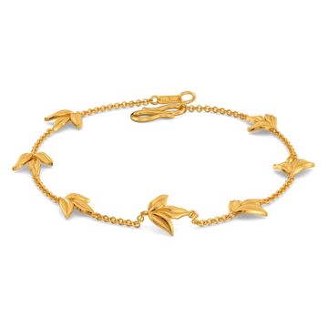 Leaves of Dusk Gold Bracelets