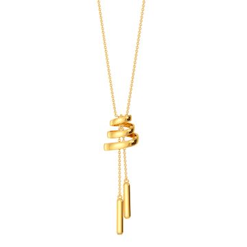 Cinch Tight Gold Necklaces