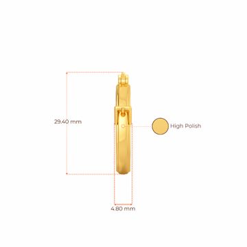 Claspin’ Confident Gold Earrings