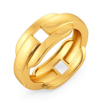Link N Cinch Gold Rings