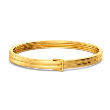 Statement Cinch Gold Bangles