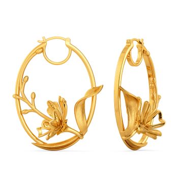 Joy O Flora Gold Earrings