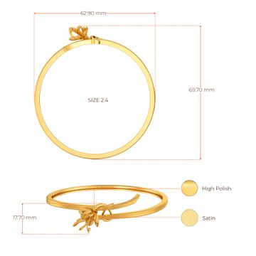 Bountiful Beau Gold Bangles