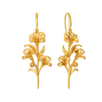 Spring Bounty Gold Earrings