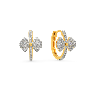 Bowtastic Flair Diamond Earrings